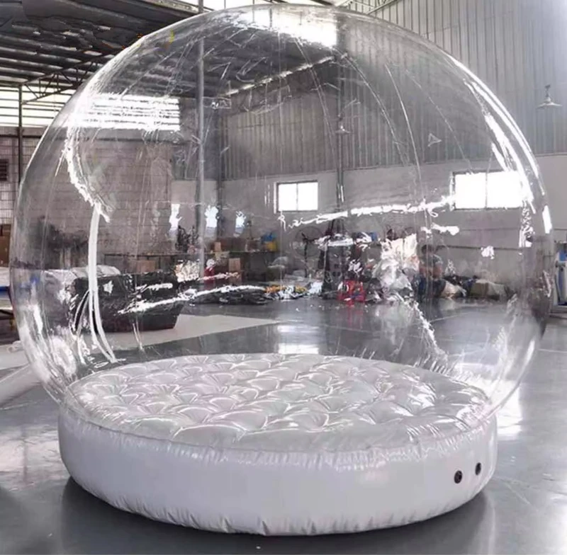 Nhà Lều Cắm Trại Bóng Khí PVC Trong Suốt Không Có Đường Hầm Dành Cho Trẻ Em