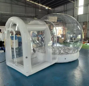 Clear PVC Inflatable Balloon Tent for Resorts Villas Hotels Bubble Bounce House