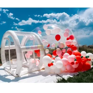 Clear PVC Party Bounce House Carpa Inflable De Burbujas Inflatable Bubble Balloon House with Air Blower