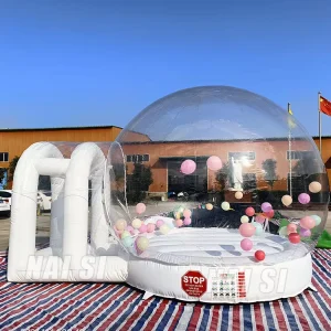 Clear PVC Transparent Inflatable Bounce Bubble House Fun Dome Bubble House with Jumping