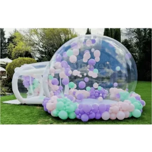 Clear Transparent Tent Inflatable Dome Bubble House for Balloons Flying Inside
