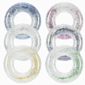 ClearRing T2 Fabrikpreis PVC Transparent Aufblasbarer Tragbarer Faltbarer Schwimmring für Kinder für den Sommer