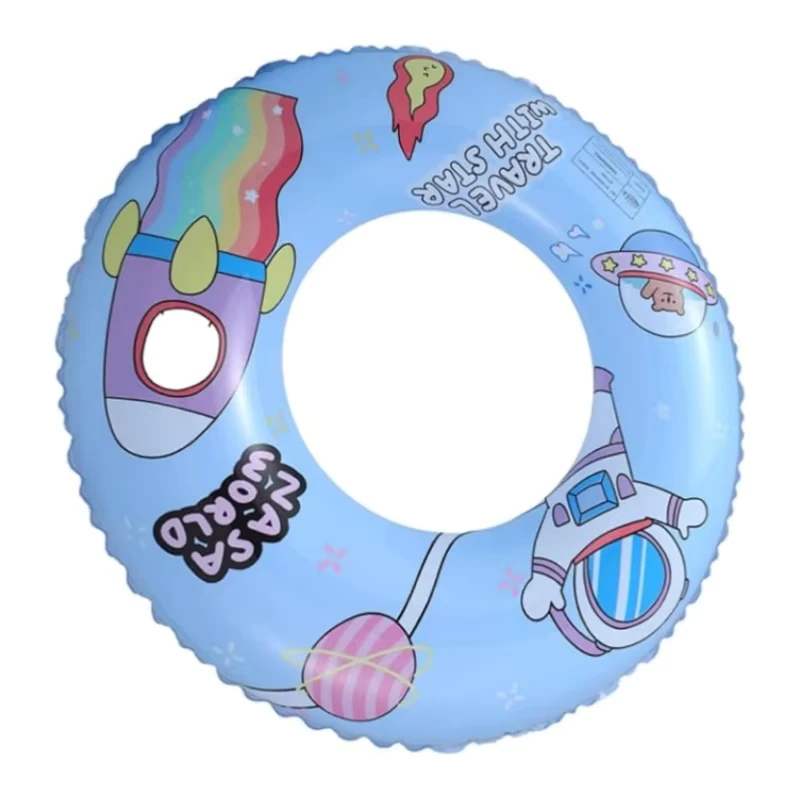 Flutuador de Piscina Colorido para Crianças com Cores Brilhantes para Diversão na Praia, Atividade Aquática ao Ar Livre no Verão