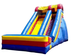 Colorful Commercial Inflatable Wet Dry Slide Kids Inflatable Bouncer Slide Safety Inflatable Water Slide