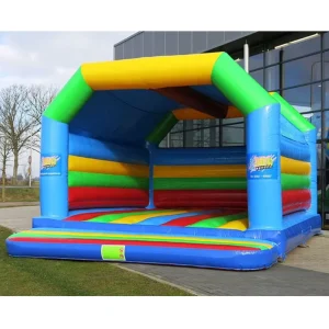 Colorful Giant Outdoor Kids Castle Bouncing Inflatable Toys for Commercial Use