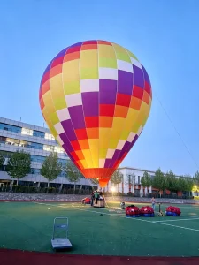 Colorido Globo de Aire Caliente Inflable para Festival de Publicidad