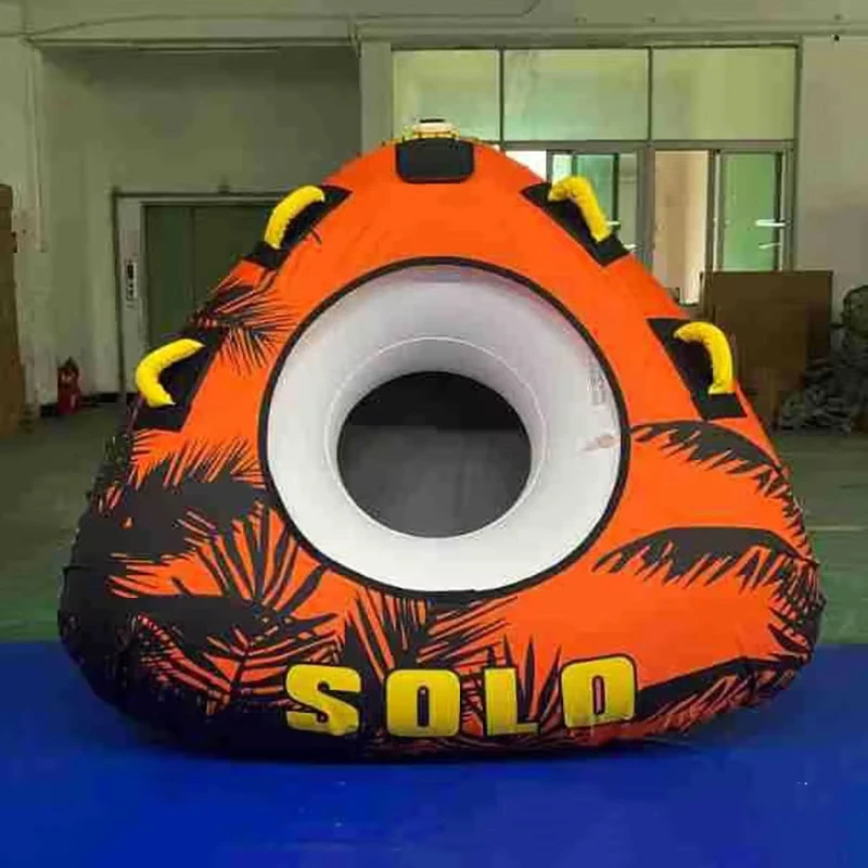 Tubo Gonfiabile a Forma di Manta Ray Colorata per Sci Nautico, Tubo Gonfiabile per Sci Nautico, Tubo Trainabile per Sci