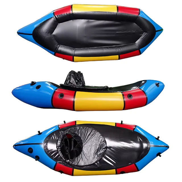 Ransel Inflatable TPU Ultra Ringan untuk Petualangan, Perahu Packraft