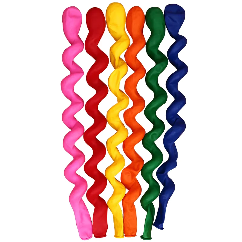Colorful Thicken High Quality Kids Toy Latex Screw Balloons