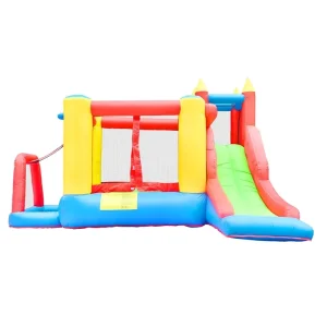 Combo Jumping Castle Inflatable Bouncer with Slide Durable for Kids