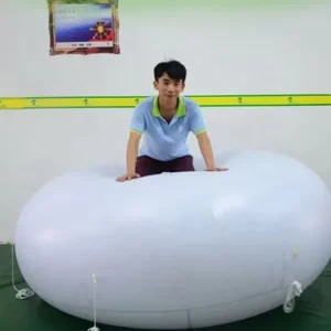 Comfortable Inflatable Bed Inflation Water Sofa Customized Floating PVC Inflating Round Balloon