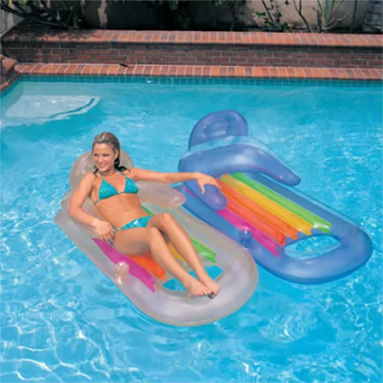Comfortable Trendy PVC Floating Chair Inflatable Lounge Float
