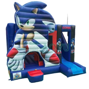 Comic Customs Kids Bouncy Castle Blow up Bounce House and Slide for Kids Fun Entertainment Amusement
