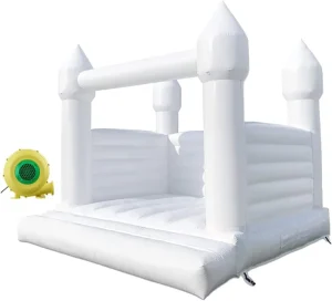Commercial 10x10ft White Bounce House Inflatable Games White Bouncy Castle