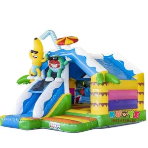 Commercial 16x13x13ft Slide Combo Summer Party Bounce House