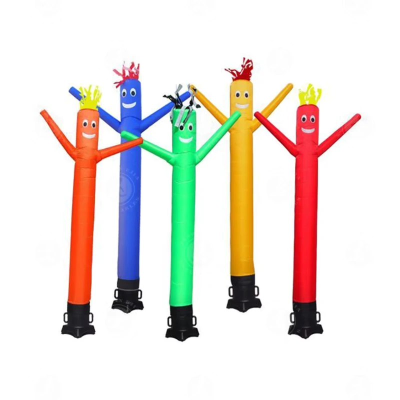 Commercial 20 ft Inflatable Advertising Dancer Nylon Air Puppet Colorful Sky Dancer Red Air Dancer for Sale
