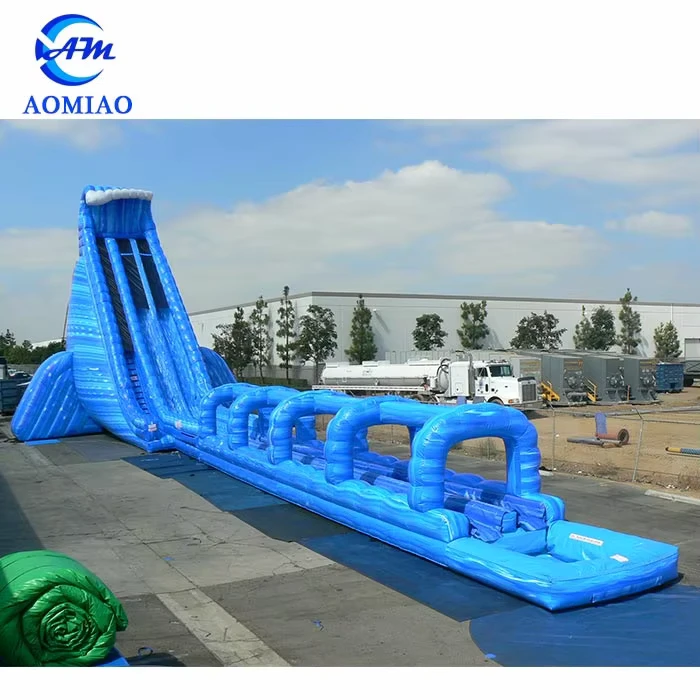 Seluncuran Air Inflatable Besar untuk Taman Hiburan Komersial