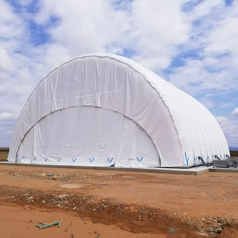 Tempat Penampungan Penerbangan Komersial, Marquee Acara Inflatable, Dome Udara Inflatable, Hanggar Inflatable untuk Helikopter dan Pesawat