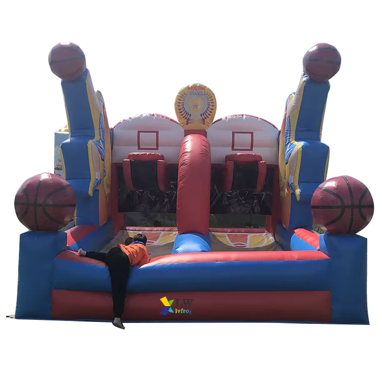 Juego de Baloncesto Comercial Inflable para 2 Jugadores