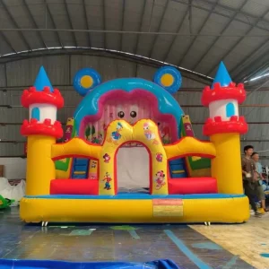 Commercial Bounce House Bouncy Castle Jumping Castle Large Kids With Dry Slide
