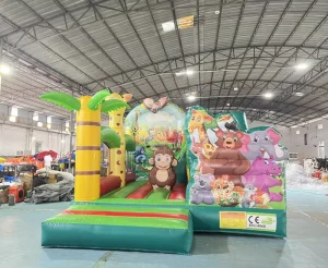 Commercial Bouncy Castle Inflatable PVC Inflatable Bouncy Castle Inflatable Bouncy Castle with Slide