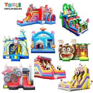Commercial Bouncy Castle Kids Adult Jumpers Inflatable Bouncing House Jumping Castle Slide Combo