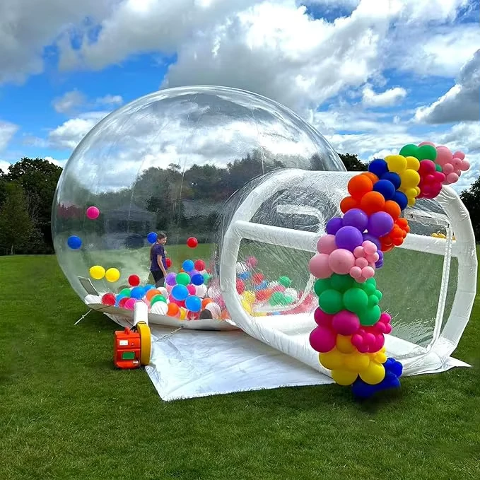Commerciële Bubble Ballon Huis Bubble Opblaasbare Tent Duidelijke Springkasteel voor Kinderen