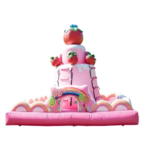Commercial Building Block Bouncy Castle Inflatable Dry Slide Eco Friendly PVC Material 1000kg Capacity 25 Children Customizable