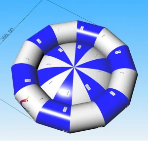 Commercial Classic Inflatable Twist Boat Water Tube Floating Inflatable Floater Tube for Outdoor