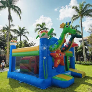 Commercial Combo Bounce House Jumper Bouncy Jump Inflatable Bouncer Large CE 10 Person