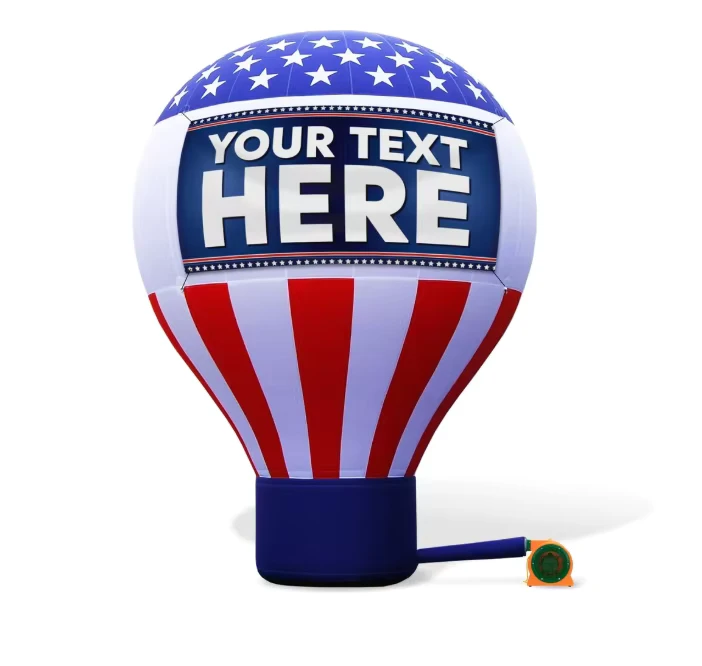 Globo inflable publicitario personalizado con logotipo, tamaño gigante, impermeable, resistente a la intemperie, alimentado por enchufe