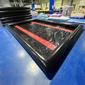 Tapete de Lavagem Inflável Personalizado Comercial para Limpeza de Garagens Tapete de Lavagem Inflável para SUVs e Camionetas
