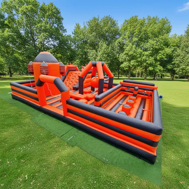 Commercial Customized Inflatable Theme Park Giant Inflatable Indoor Park Bounce House Giant Inflatable