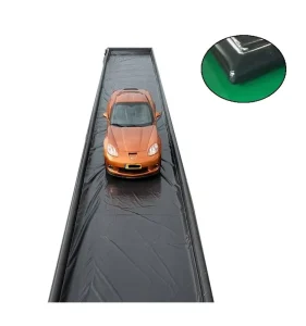 Mat Kontainer Pengumpul Air Kustom PVC Portable Inflatable untuk Cuci Mobil