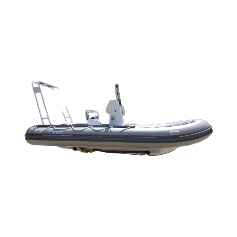 Commercial Double Hull Aluminum PVC Hypalon RIB Inflatable Sailing Yacht Outboard Engine Lake Yacht
