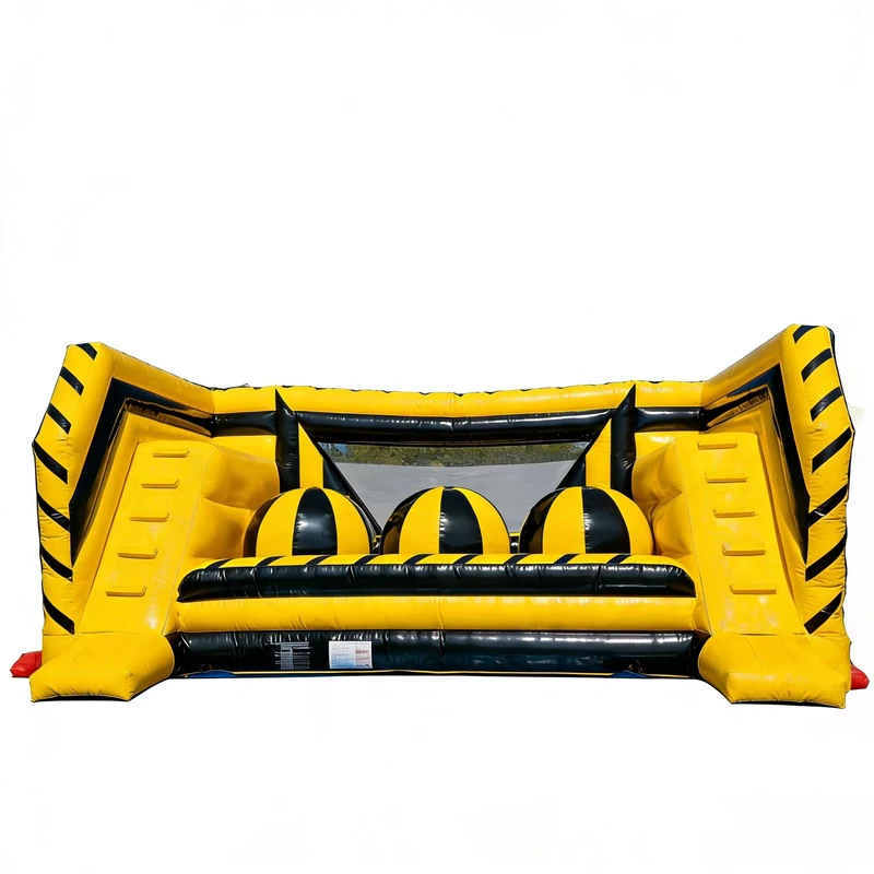 Khóa chướng ngại vật lớn bằng vật liệu PVC thân thiện với môi trường, bền, trò chơi thách thức Wipeout cho 5-10 người, tùy chỉnh
