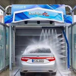 Máquina de Lavagem de Carros Touchless de Alta Pressão Comercial Express Tunnel com Taxa de Reciclagem de 80% de Água Residual