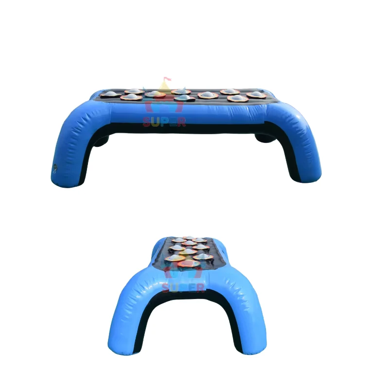 Interactieve IPS PVC Battle Tafel Spellen voor Verhuur binnen en buiten, Amusement Park Feesten, Carnavals