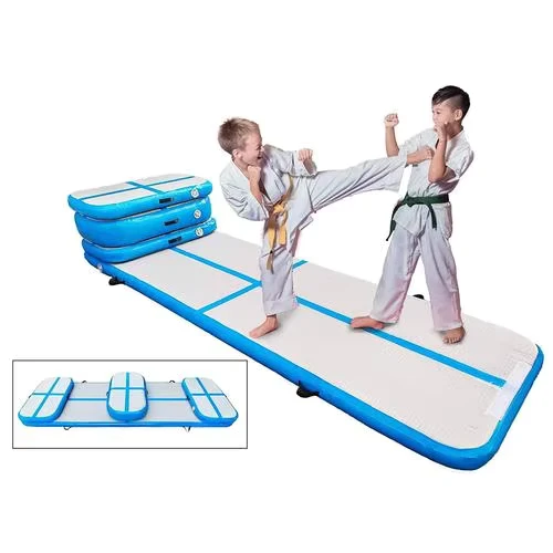 Thảm tập thể dục phao thương mại (0.6-0.9mm PVC được chứng nhận EN14960) cho thể dục dụng cụ
