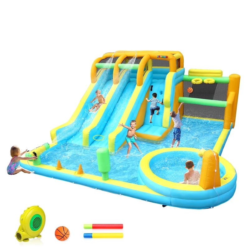 Commercial Giant Customized Inflatable Bounce House Combo Large Kids Party Inflatable Obstacle Course Outdoor Jumping Castle