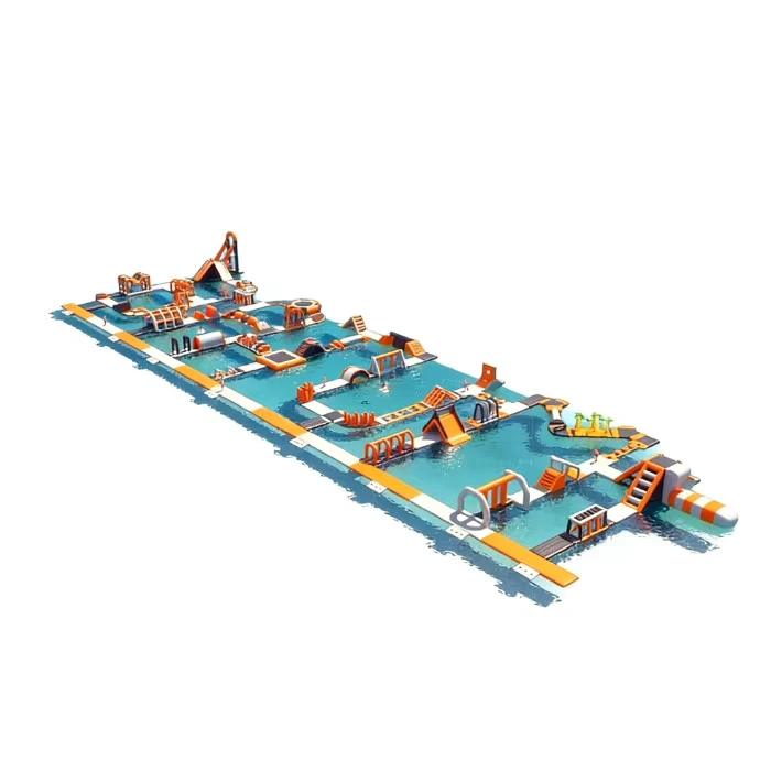 Commercial Giant Inflatable Aqua Park Obstacle Course Floating Water Games Modular Water Playground for Adults and Kids