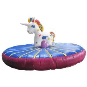 Commercieel Gigantisch Eenhoorn Opblaasbare Stier Ride Bouncer Buiten Grote Opblaasbare Recreatiespeelgoed voor Kinderen Buiten Spelen
