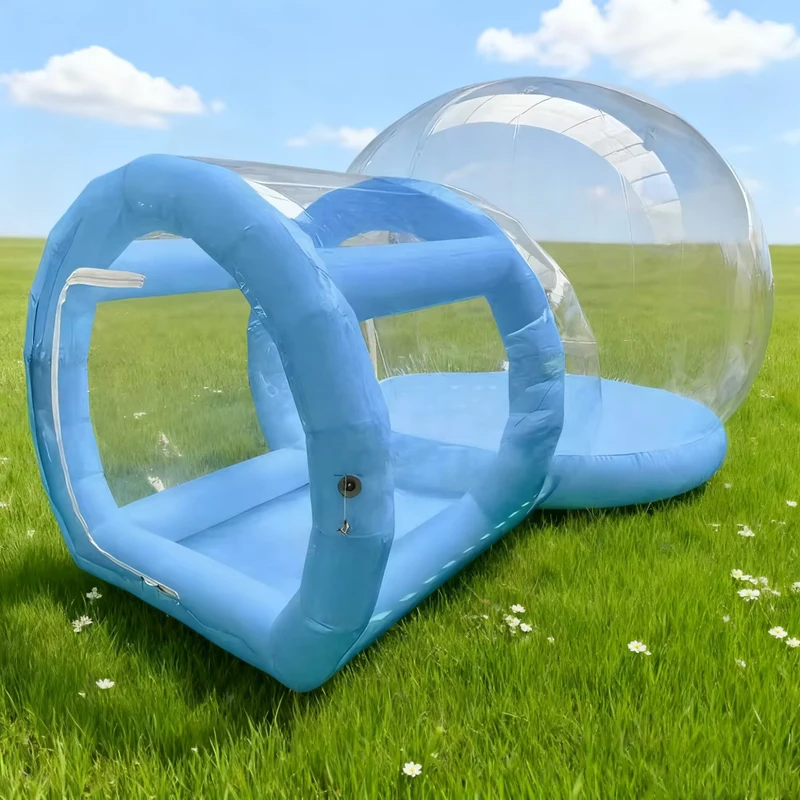 Tente bulle gonflable de 13 pieds de qualité commerciale avec souffleur, tout-en-un, dôme en air résistant aux intempéries, matériau PVC, taille personnalisable, portable