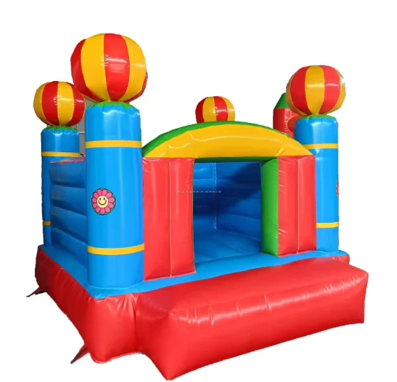 Gewerbliche Qualität 3*3 m Mini PVC aufblasbare Hüpfburg Candy House, anpassbare Farbe/Logo, 5-Personen-Kapazität für