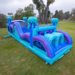 Commercial Grade Bouncy Obstacle Courses for Backyard Carnival Amusement Parks and Party Rental Business