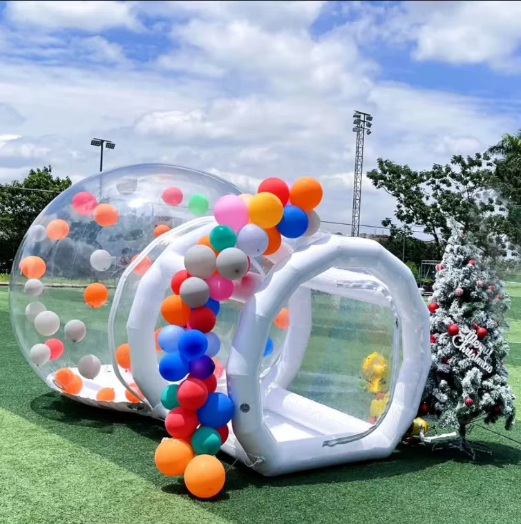 Commercieel Kwaliteit Heldere PVC Bubble Bouncer Opblaasbare Tent voor Kinderfeesten Partytent