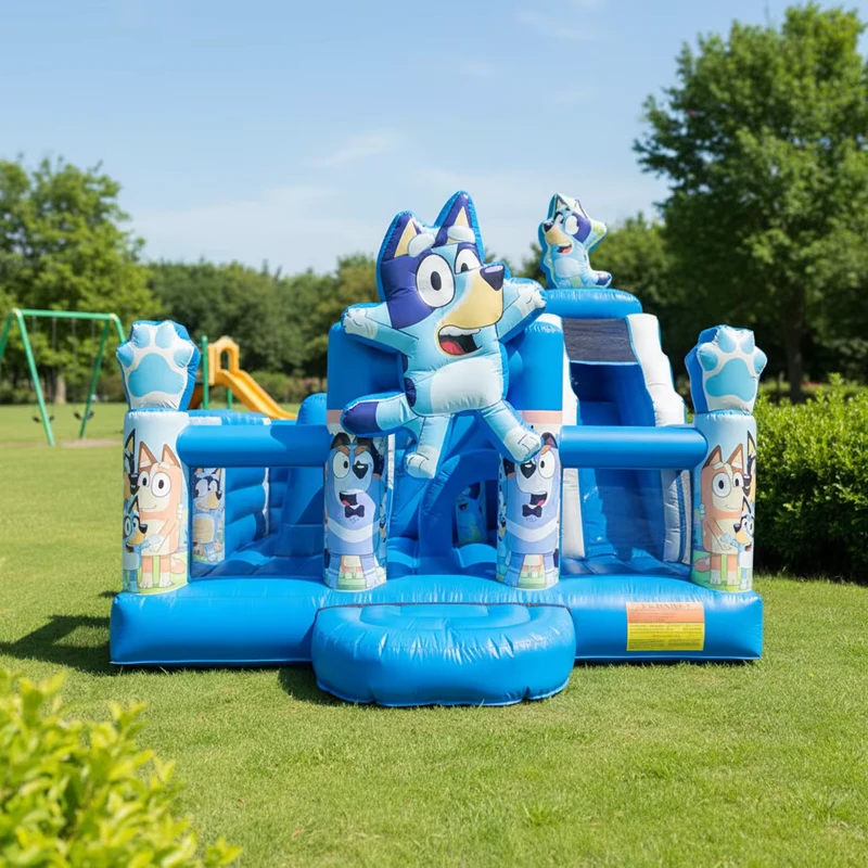 Commercial Grade Inflatable Bounce House Customizable Bouncy Castle PVC Inflatable Jumping Castle for Kids Backyard Party