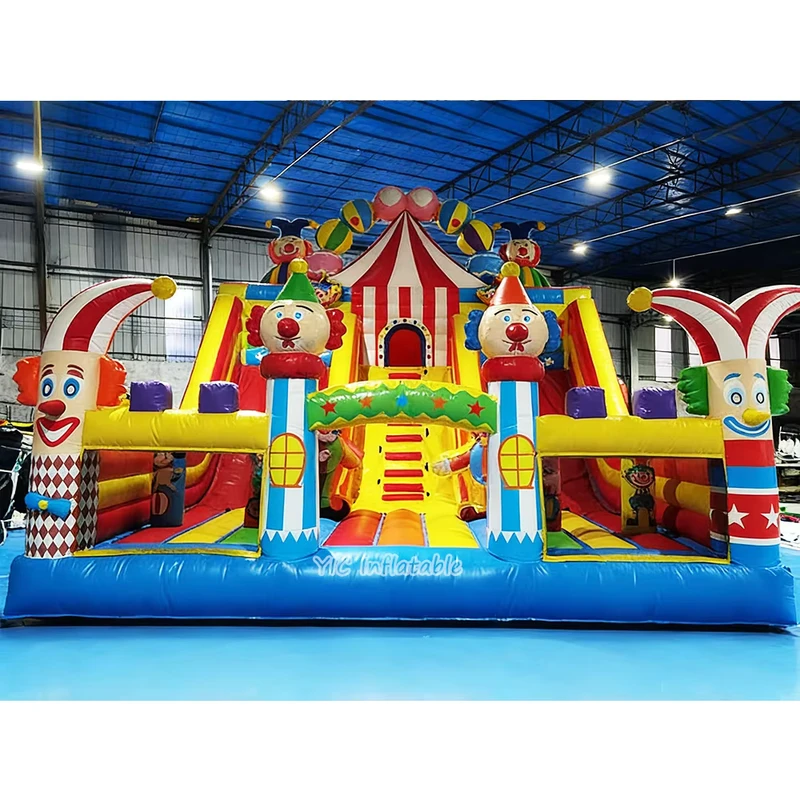 Bouncer lều rạp thương mại, lâu đài bơm hơi lớn ngoài trời cho thuê sự kiện, OEM tùy chỉnh