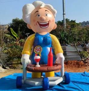 Boneca de Aniversário Inflável de Grau Comercial Holland Sarah para Aluguer ou Venda
