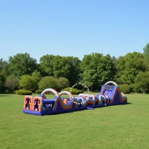 Commercial Grade Inflatable PVC Comb Obstacle Course for Team Events